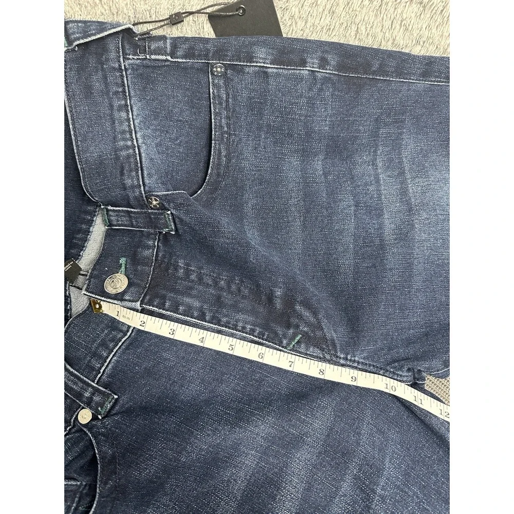 True Religion Rocco Relaxed Skinny Dark High Road Wash Men's Jeans 36x32‎ New